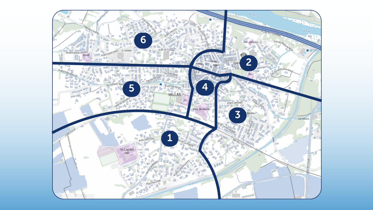 Plan des rencontres de quartier