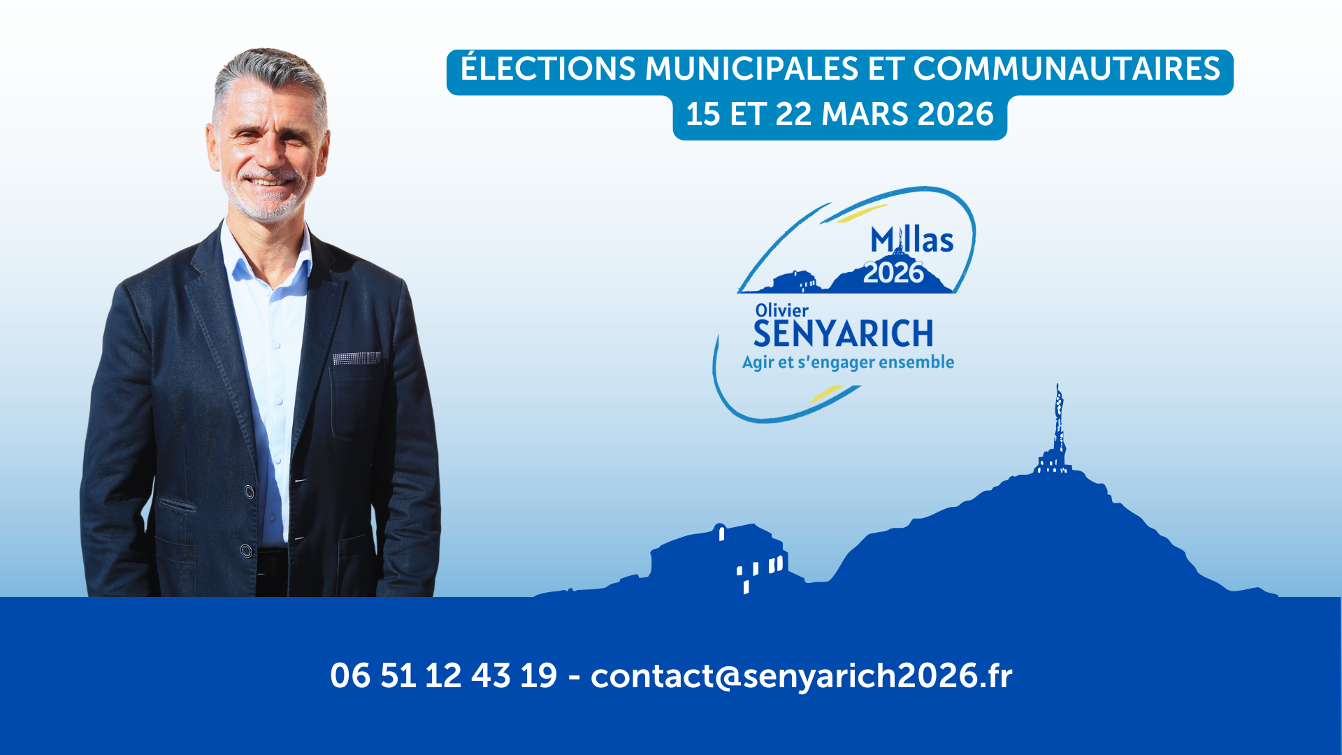 Municipales à Millas : retour sur mon passage sur Ici Roussillon Olivier SENYARICH